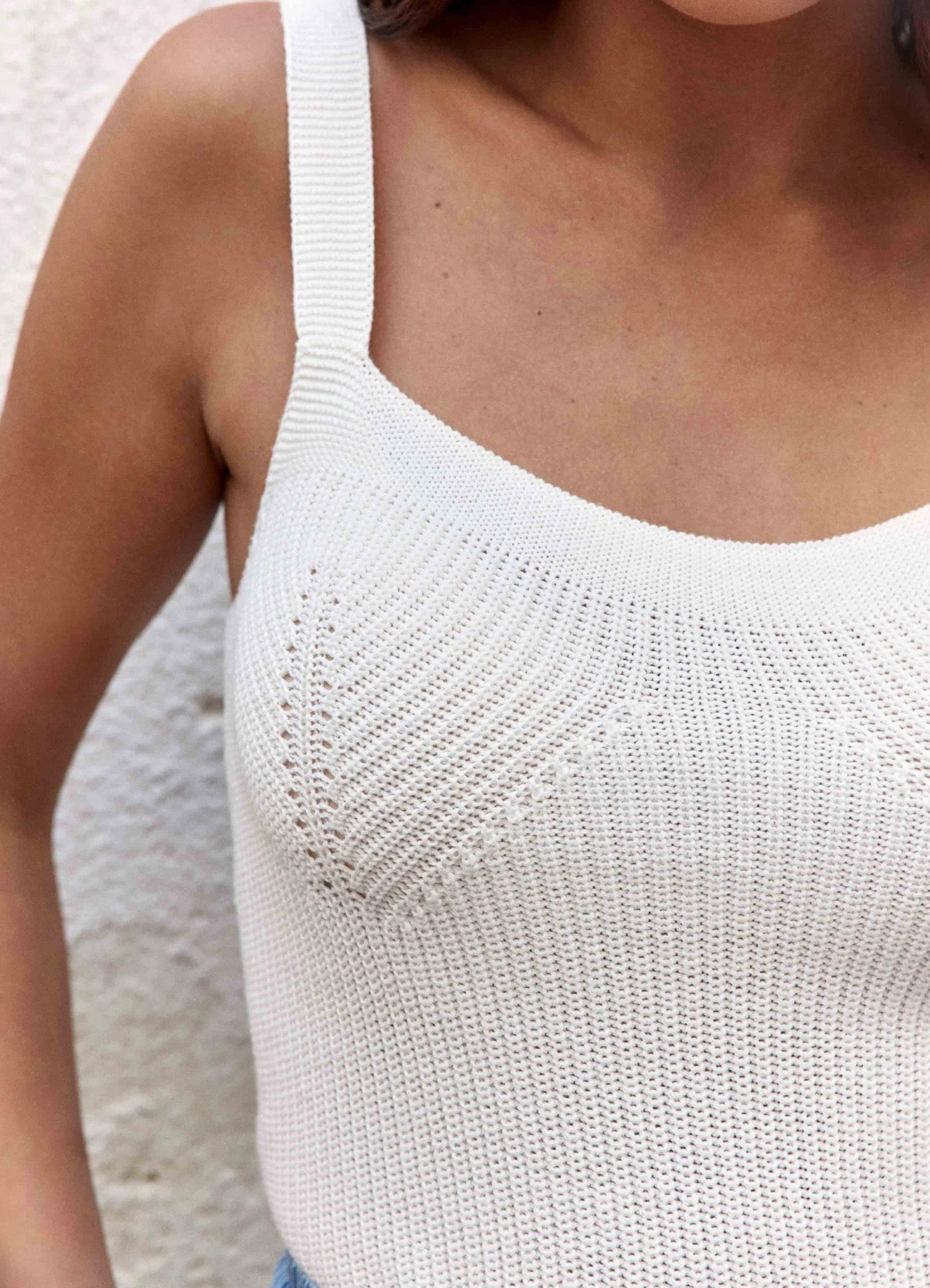 Debardeur Maille : 11-Ecru