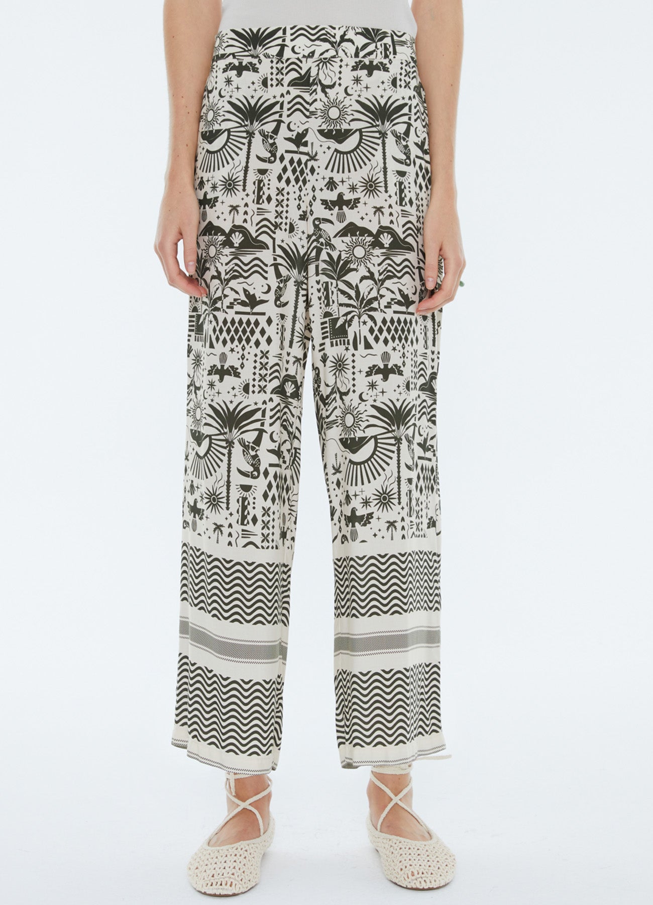 Pant : Dark Green-45