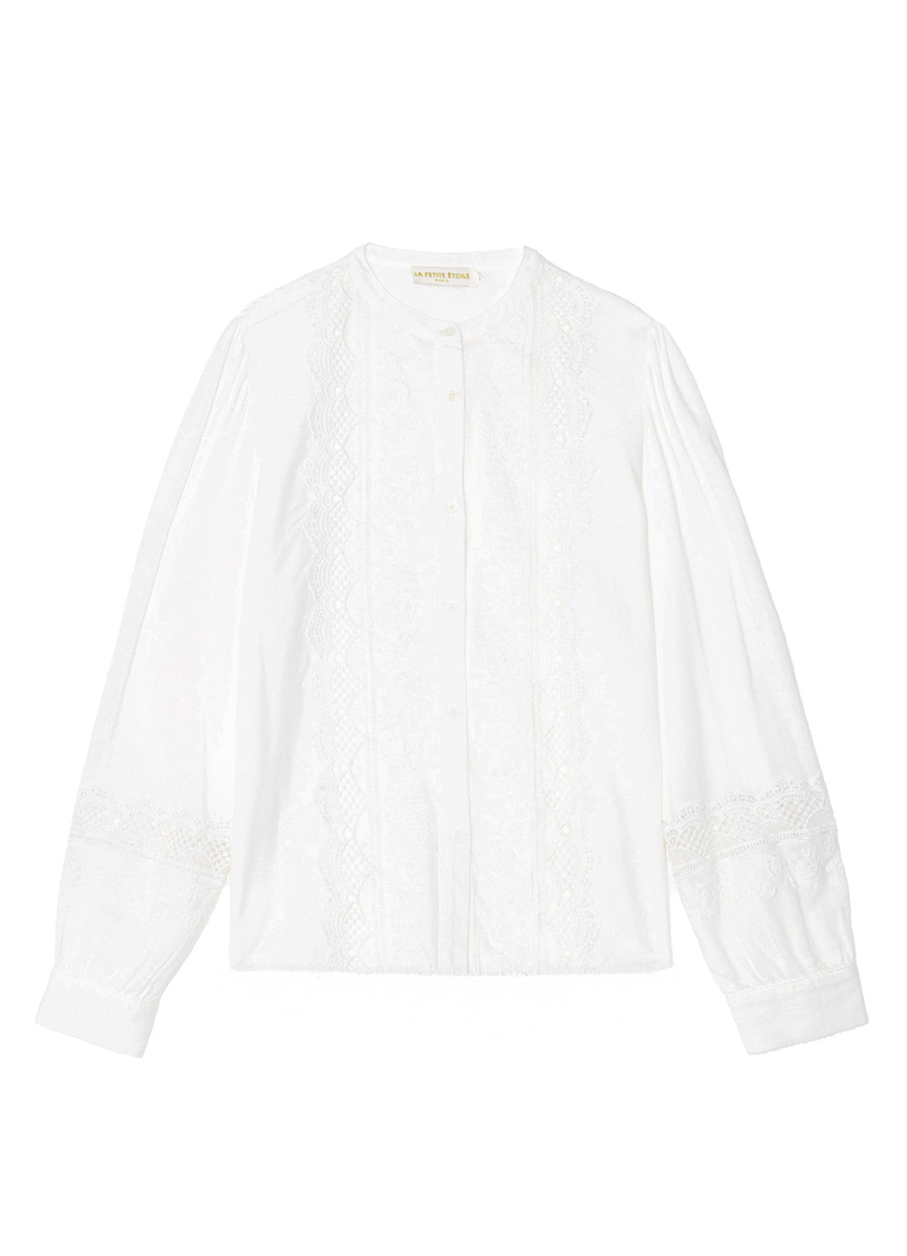 Blouse : 11-Ecru