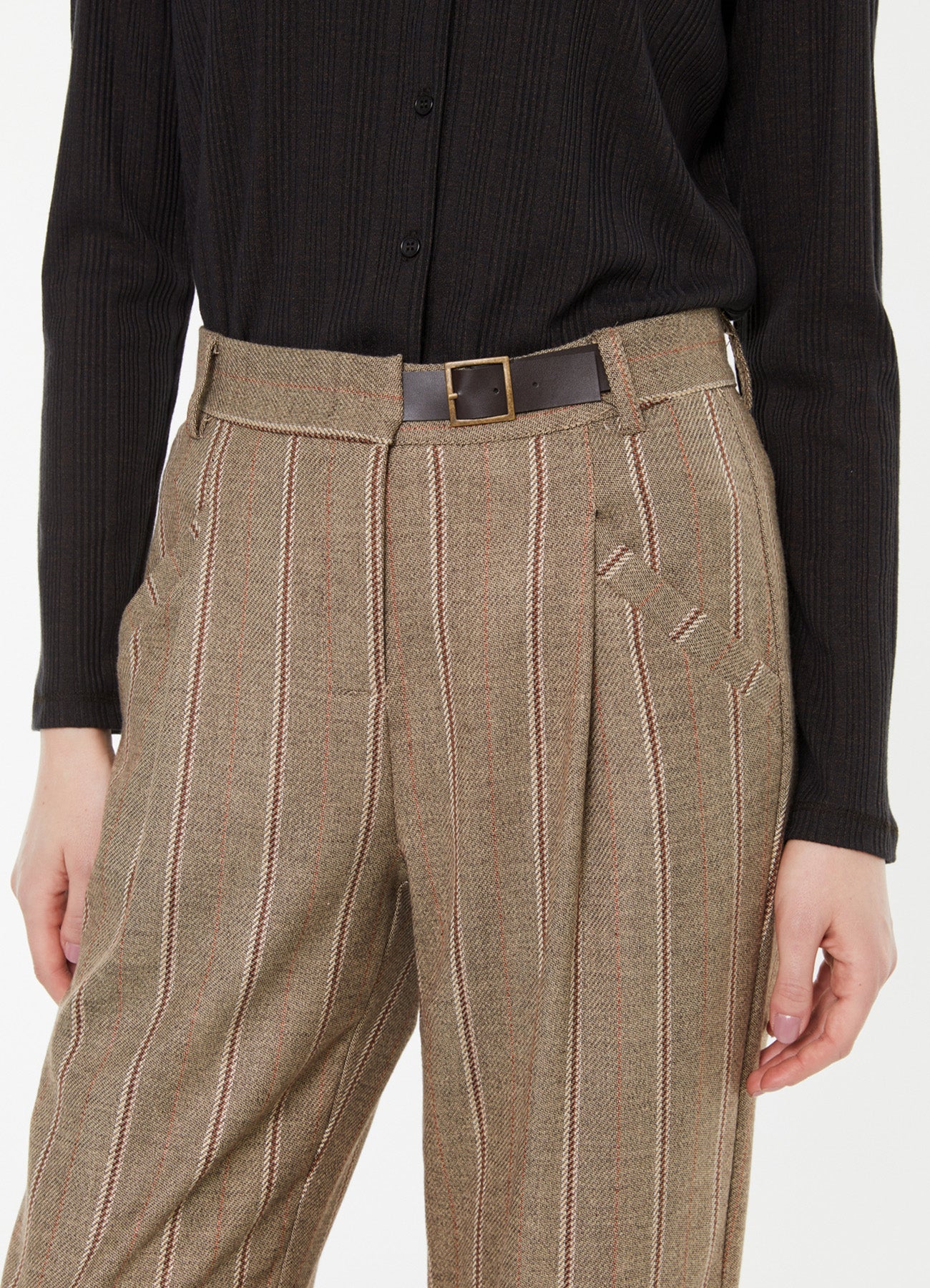 Pants : Brown-63