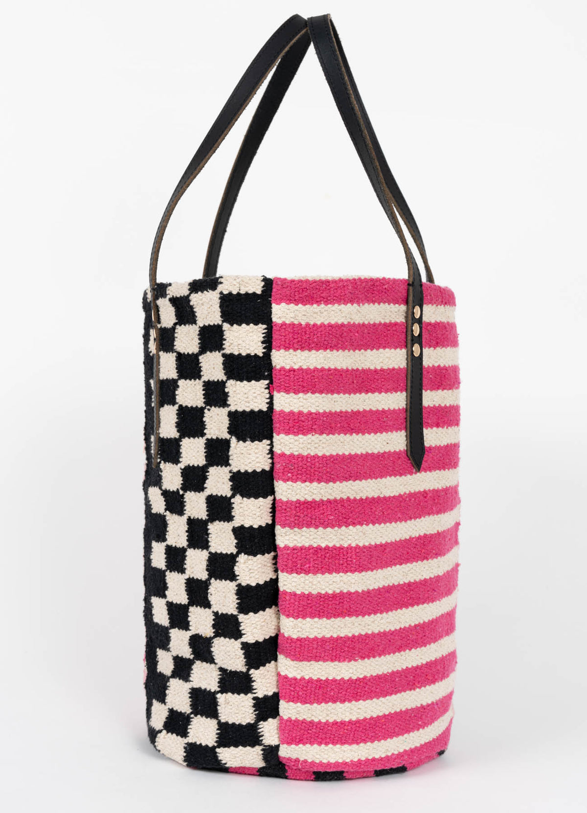Medellin Shopper : Pinck/Black