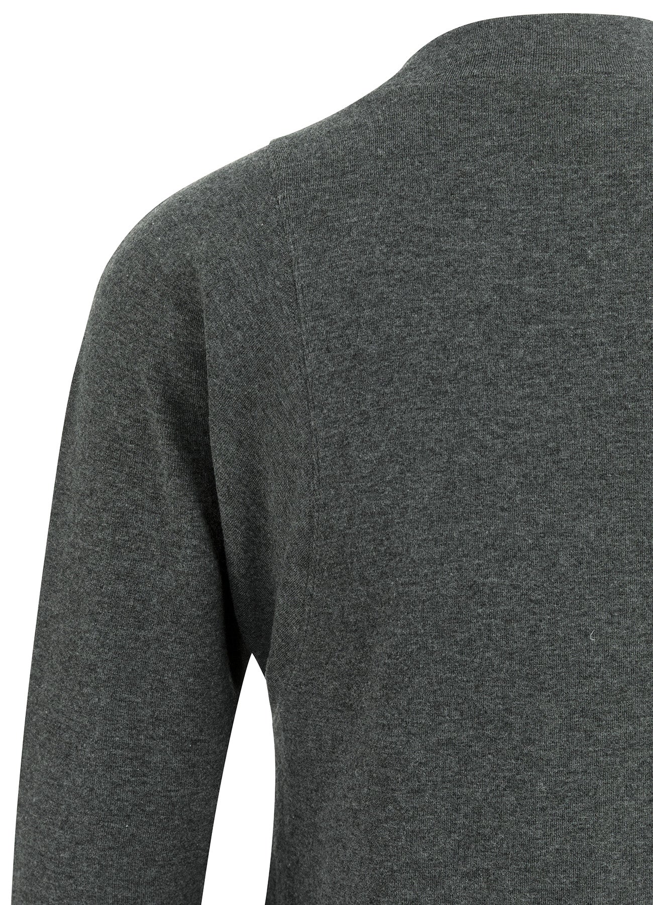 Long Sleeve Mock Neck Top : Anthracite Melange 99020
