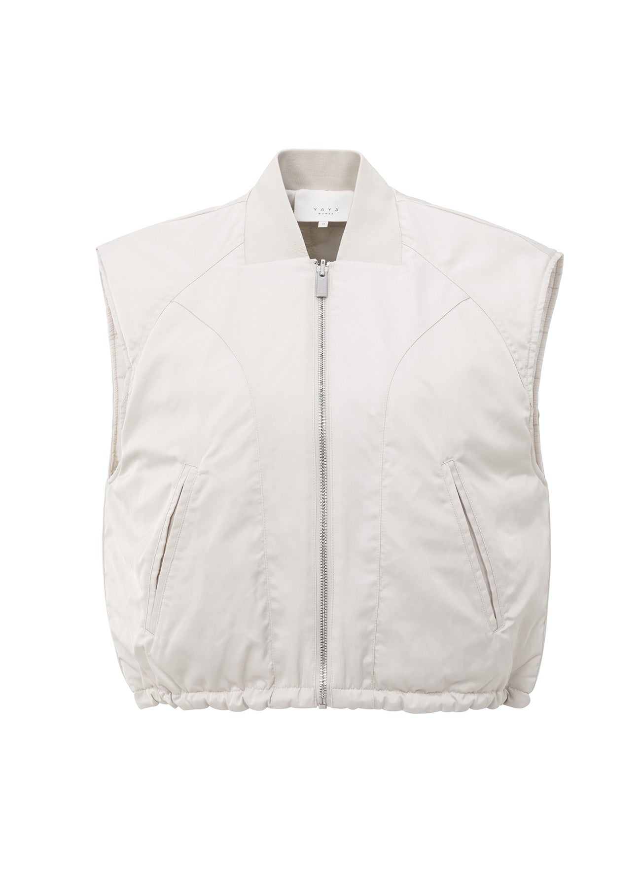 Nylon Reversible Bodywarmer : Beige 99013