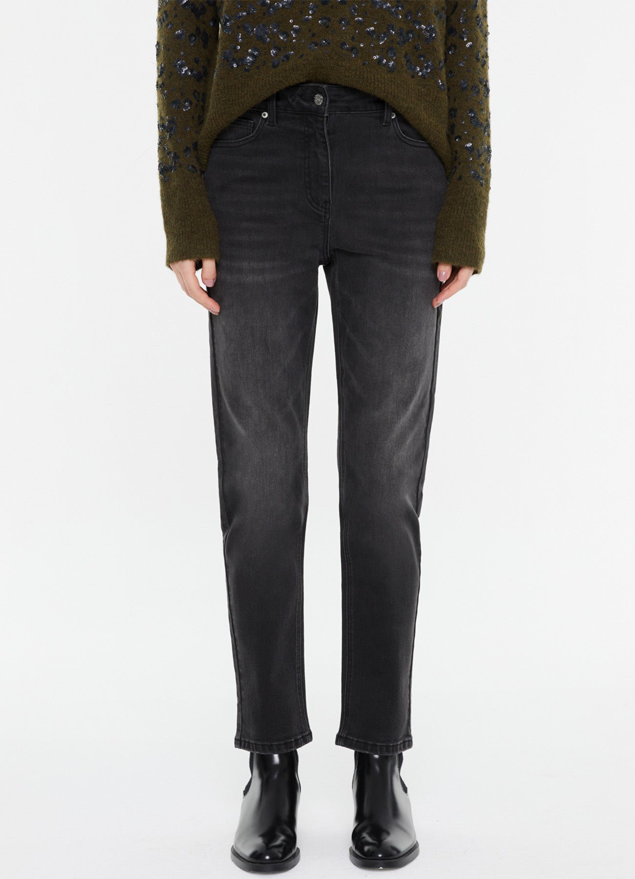 Pants : Black-41
