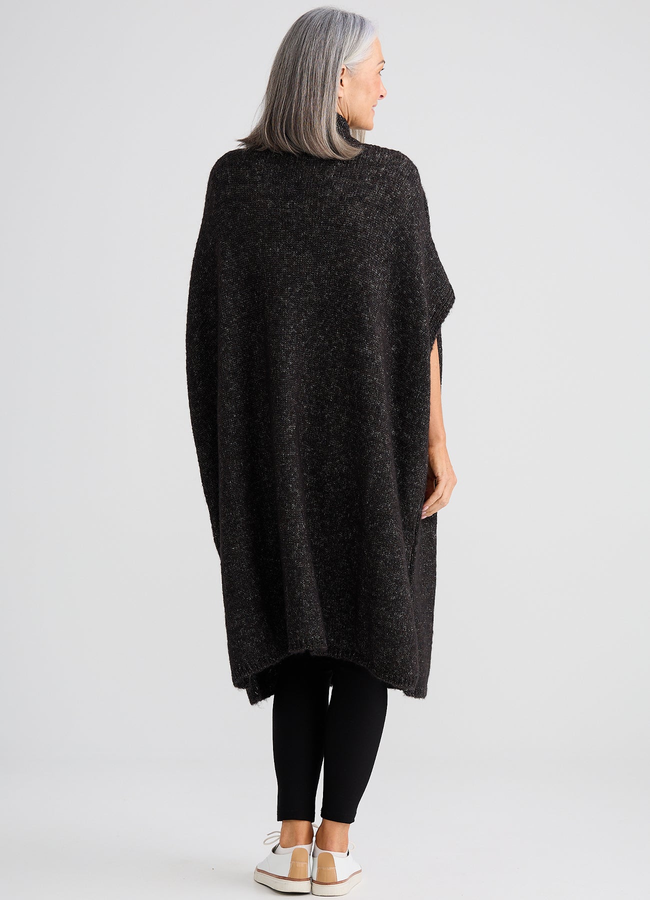 Phoenix Knit Cardi : Charcoal