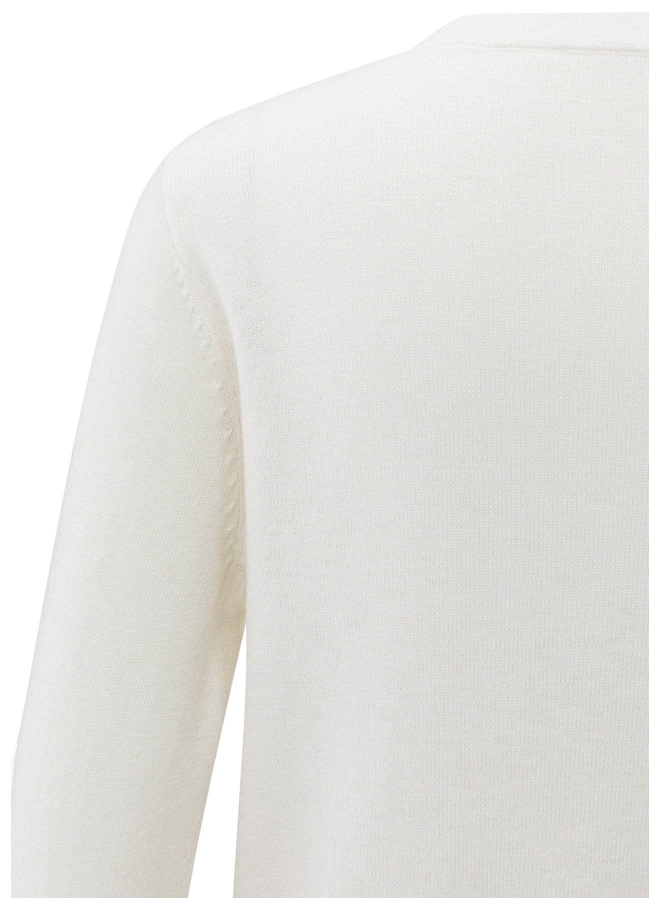 Cardigan With Long Sleeves : Early Frost White 990332