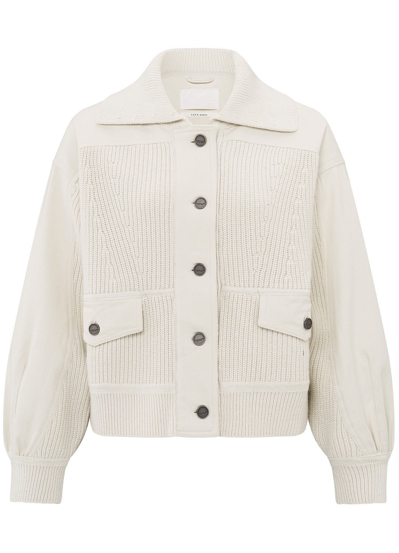 Cardigan With Twill Details : Off White 99986