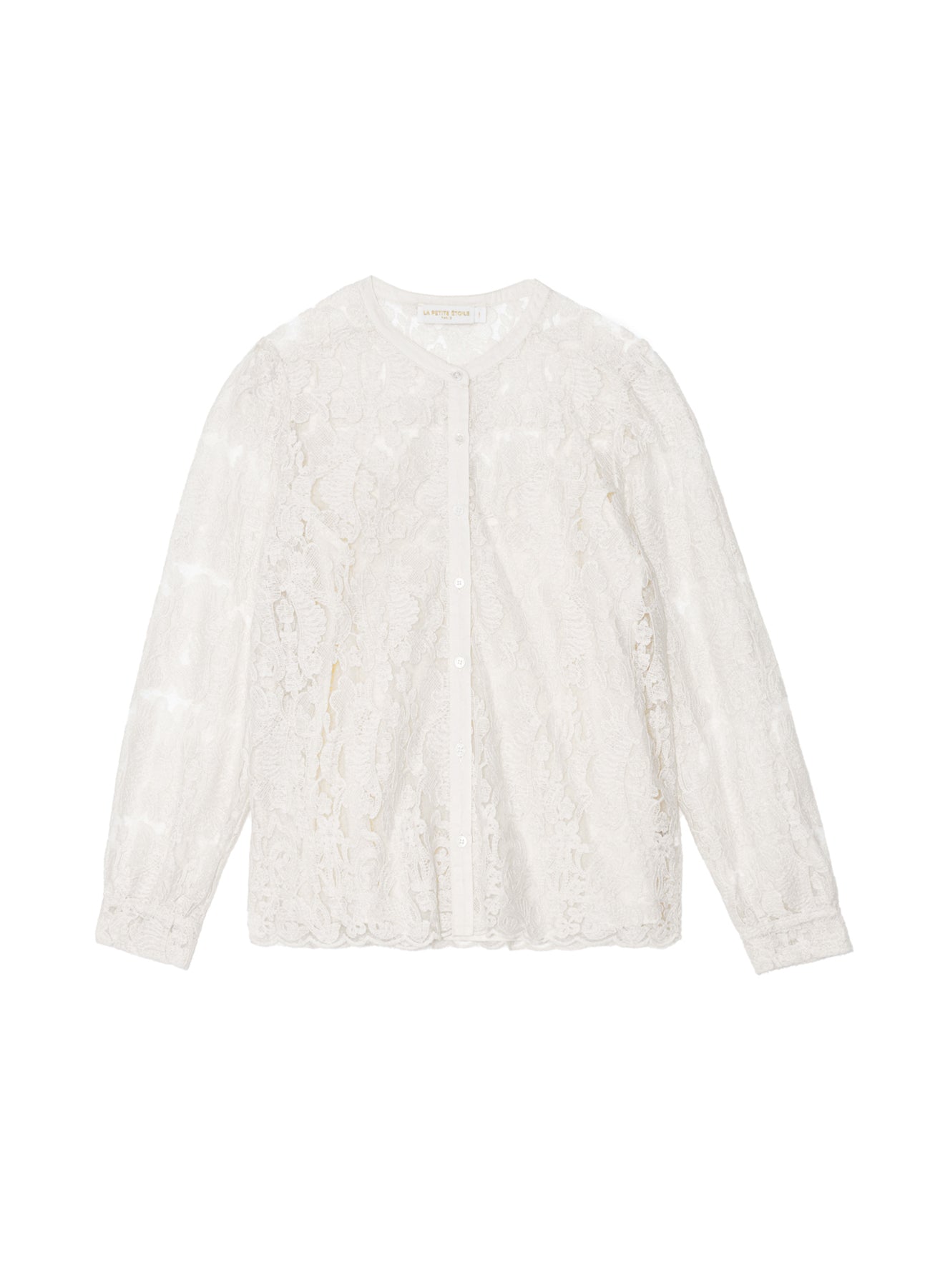 Blouse : 11-Ecru