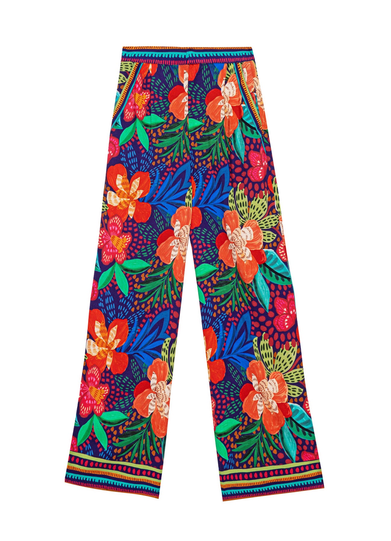 Pant : 25-Hibiscus