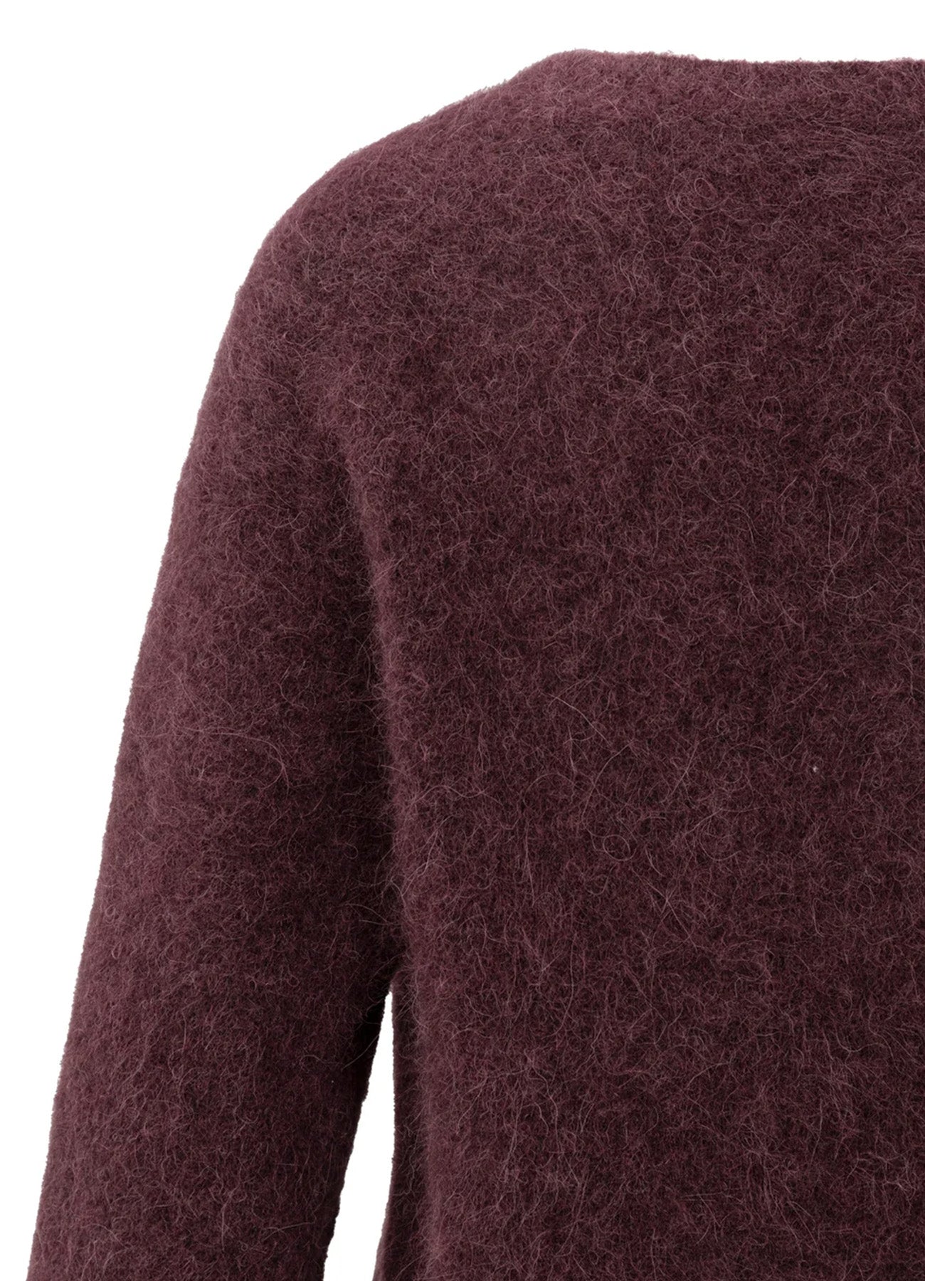 V-Neck Sweater Ls : Fudge Purple 990332