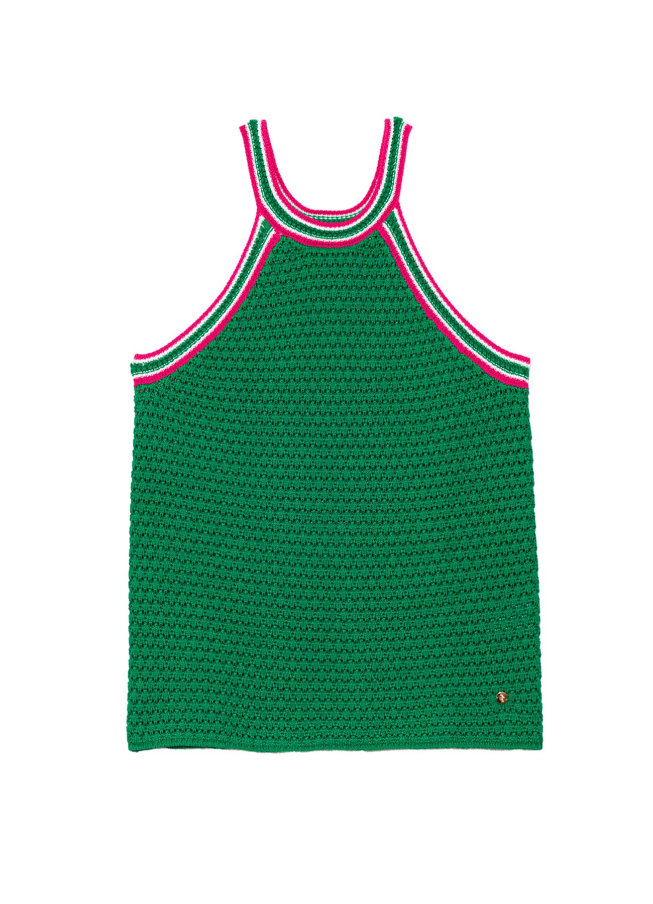 Knitted Tank Top : 30-Vert