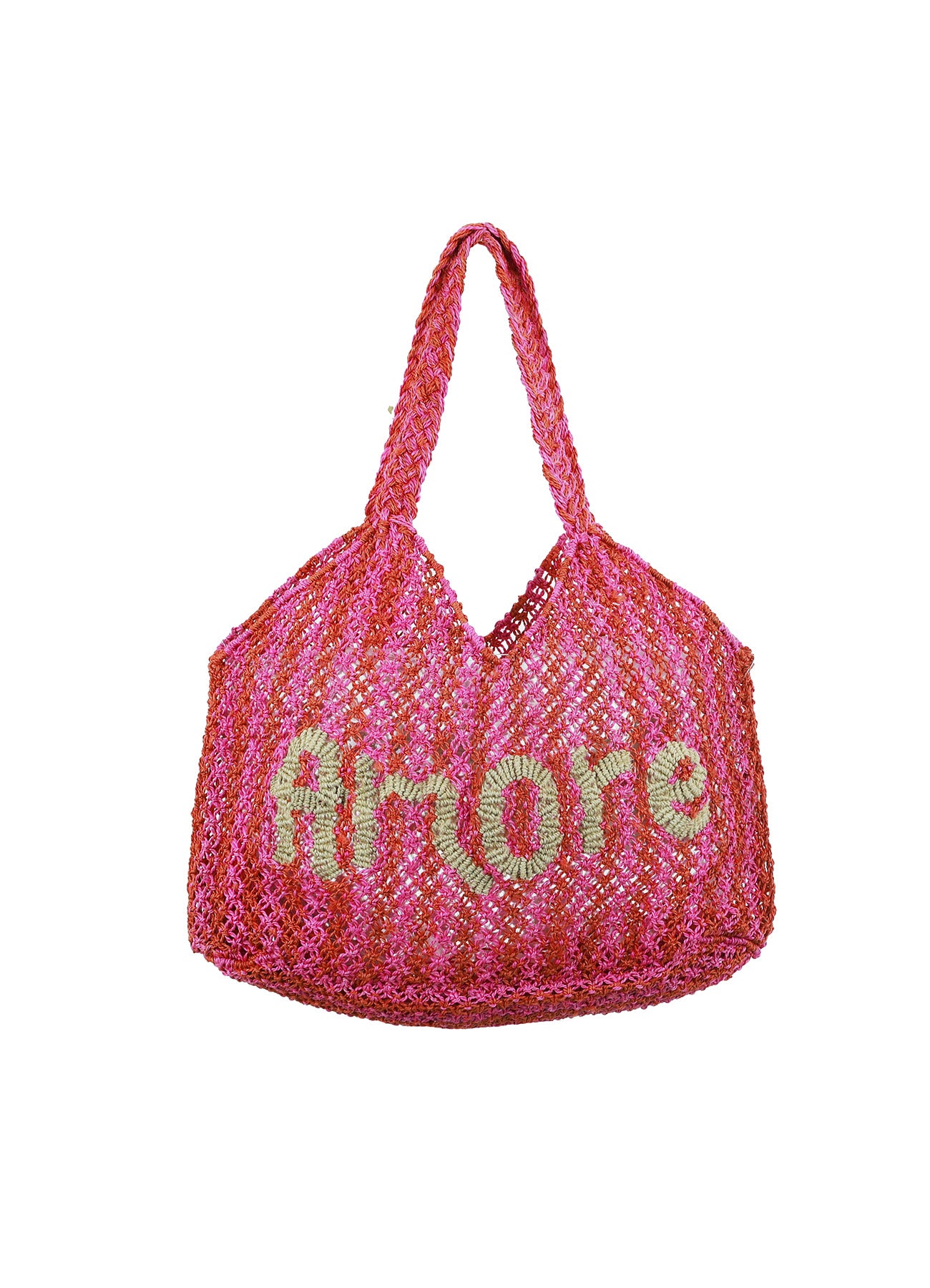 Bag : Pink/Scarlet/Natural