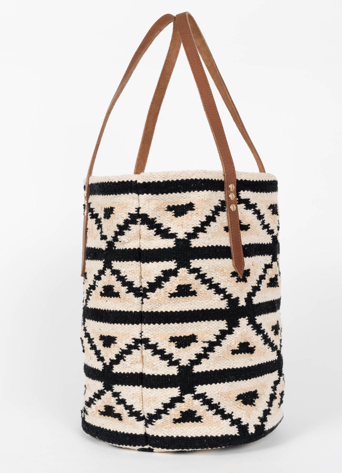 Medellin Shopper : Cream/Black