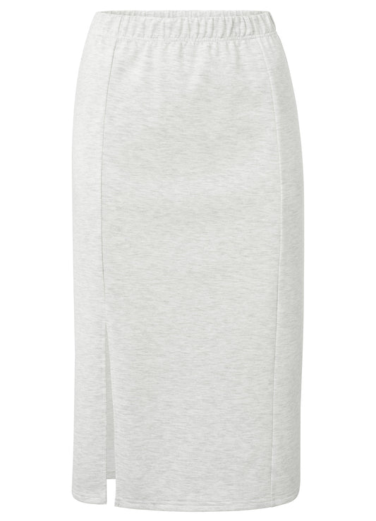 Sweat Skirt : Grey Melange 99981