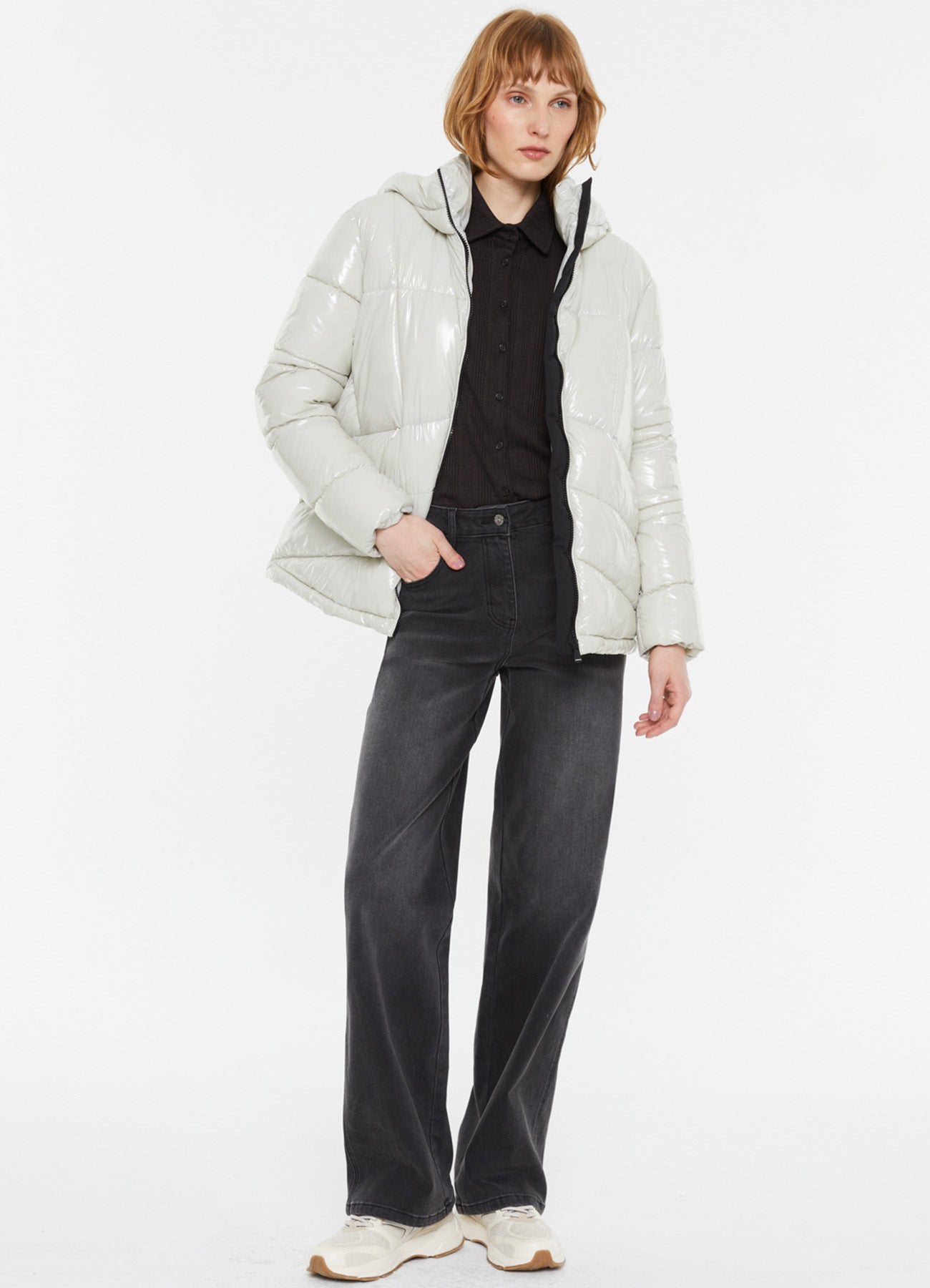 Parka : Ecru-7