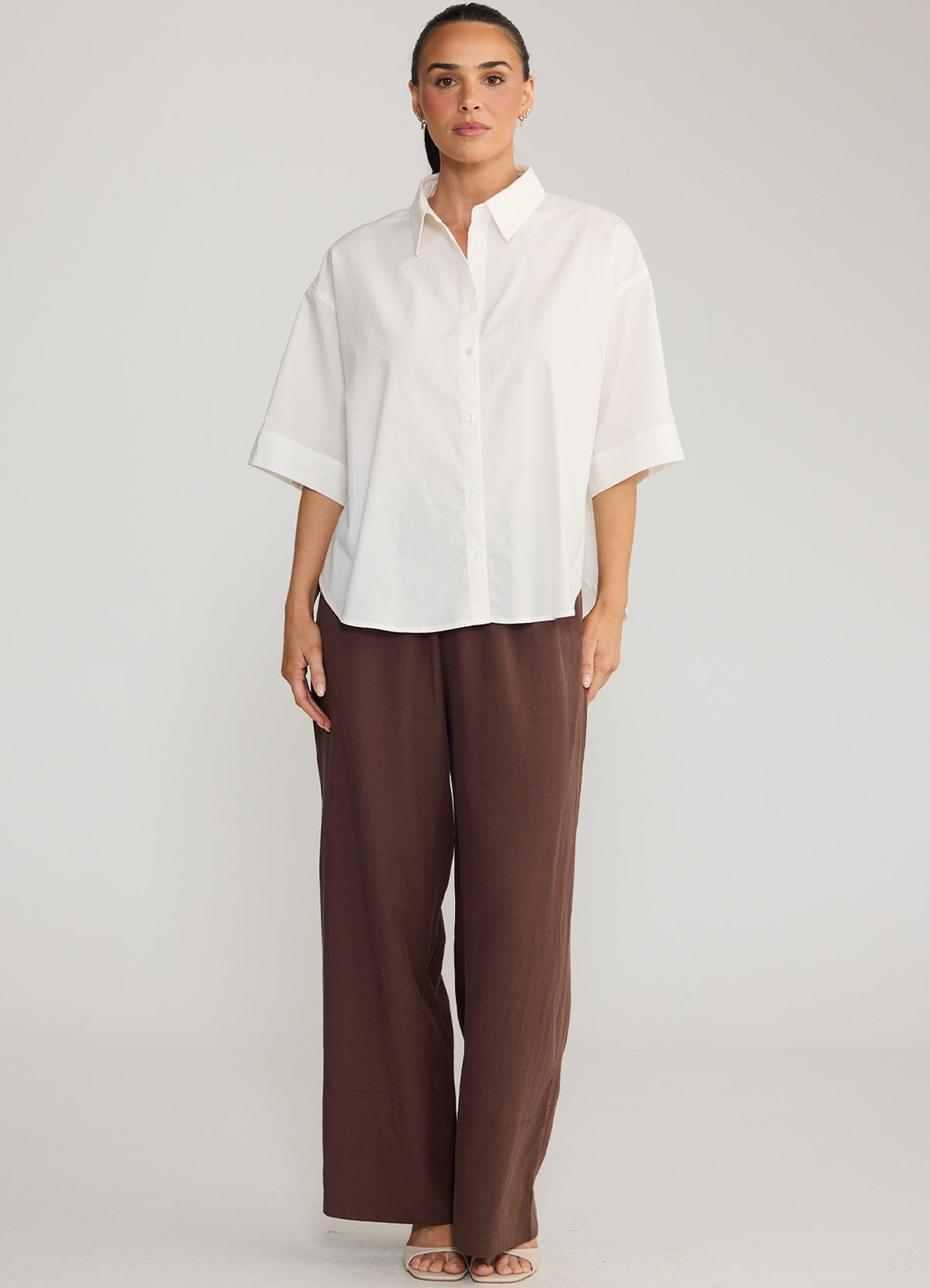 Rachel Shirt : White