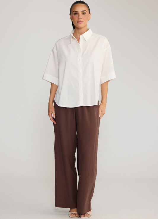 Rachel Shirt : White