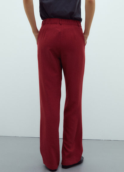 Trouser : Red-107