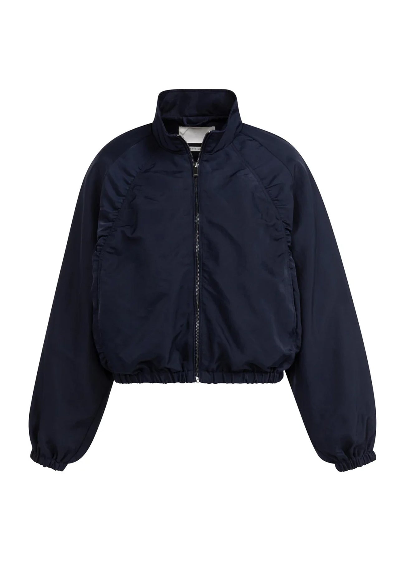 Short Woven Nylon Oversized Ja : Navy Blazer Blue 93923