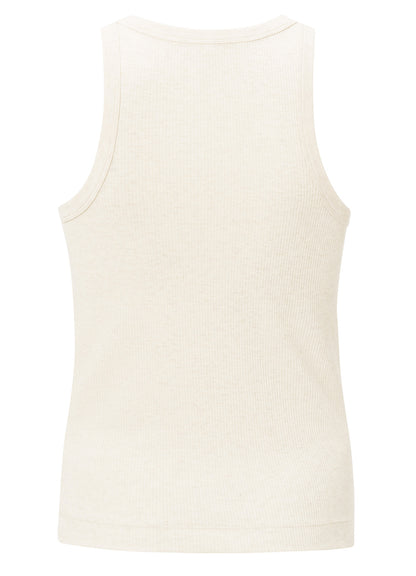 Rib Singlet : Nature Melange 99993