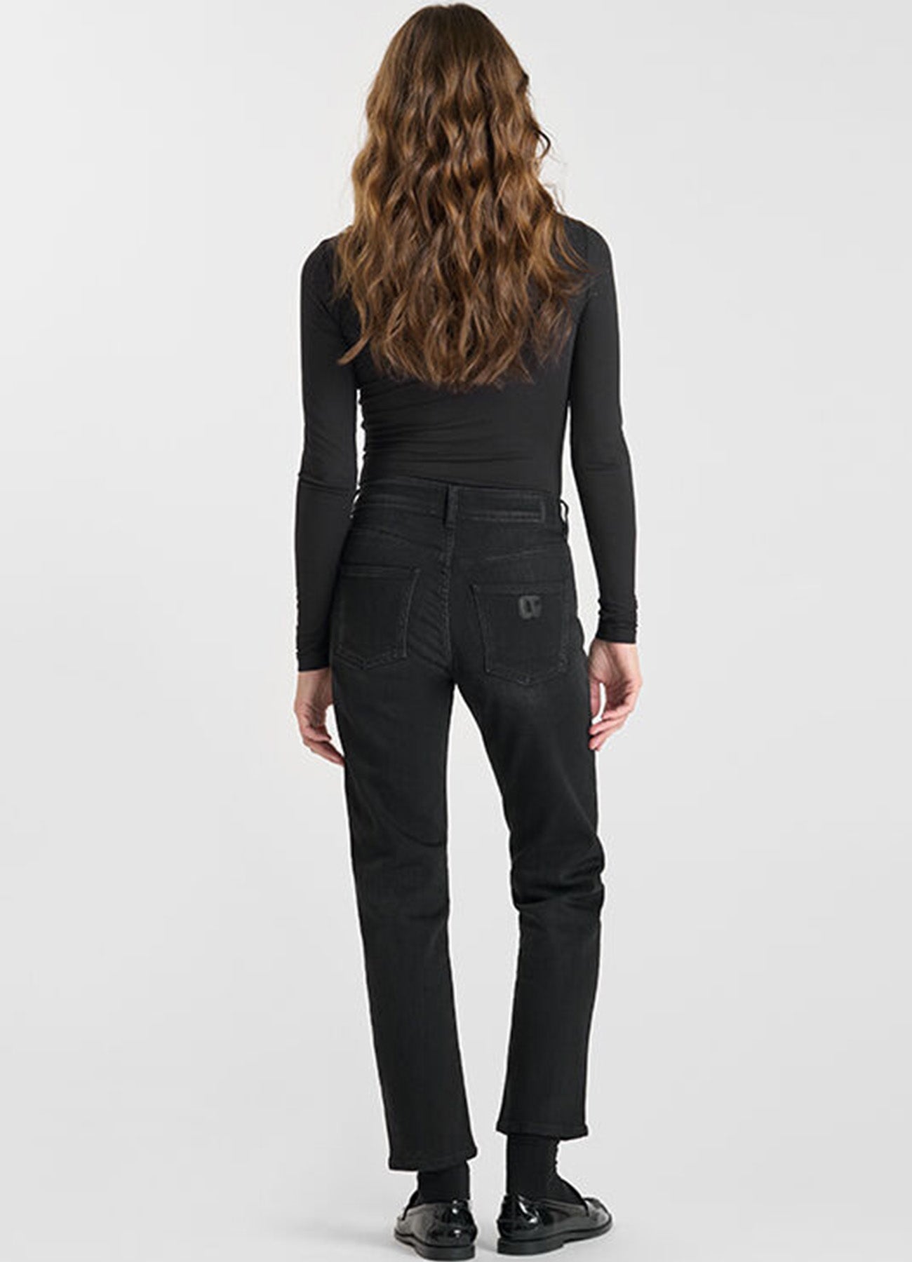 Denim Jeans : Black-Black