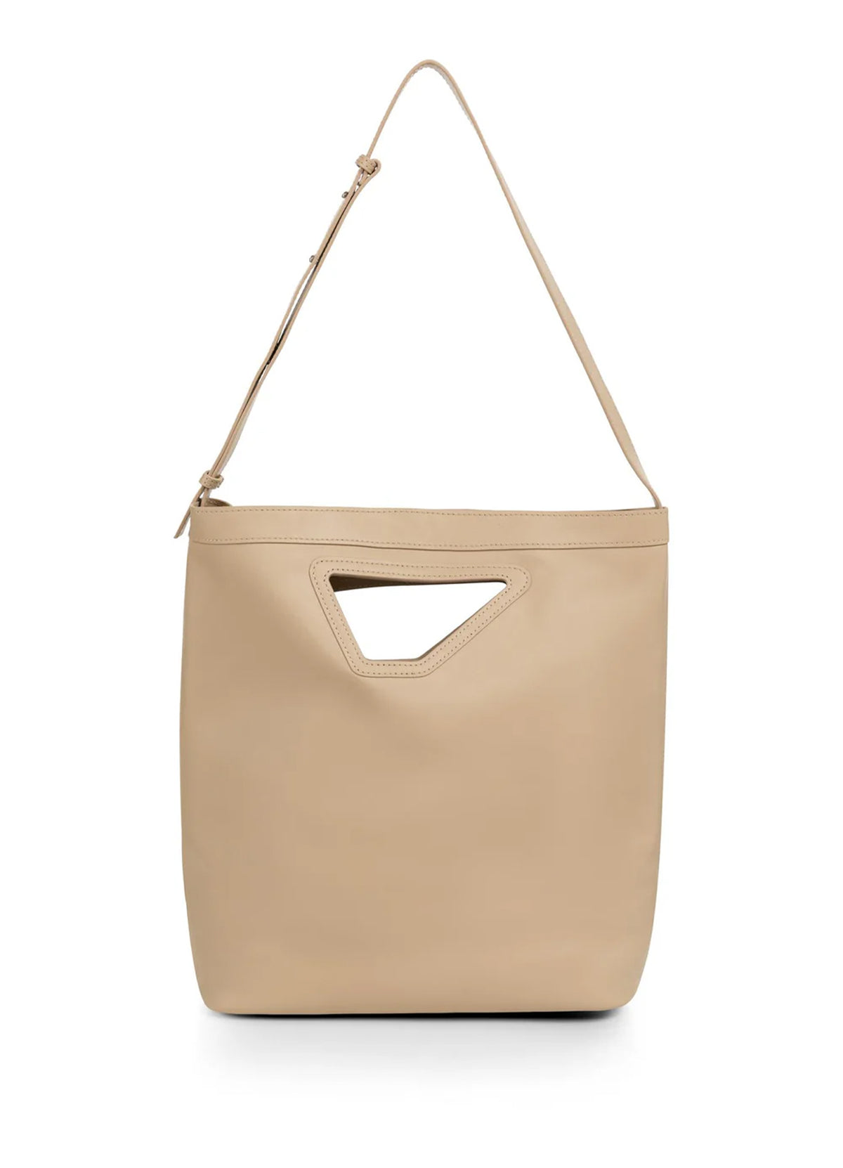 Leather Fold Bag : Kit Beige 99044