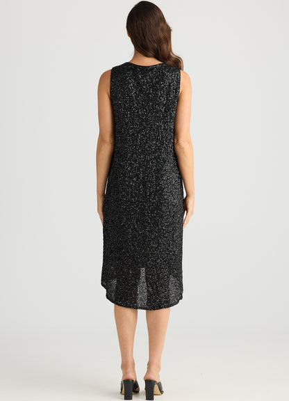Numinous Dress : Black Sequin