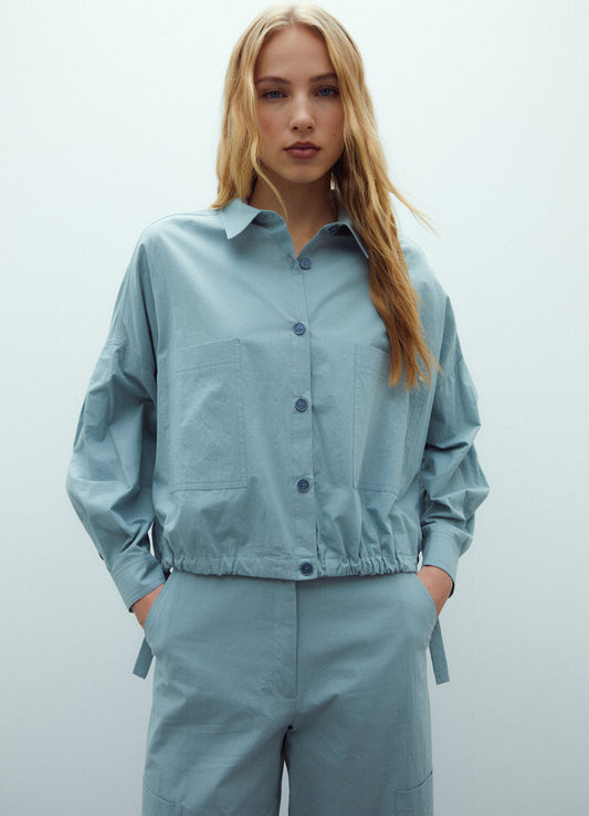 Jacket : Water Green-55