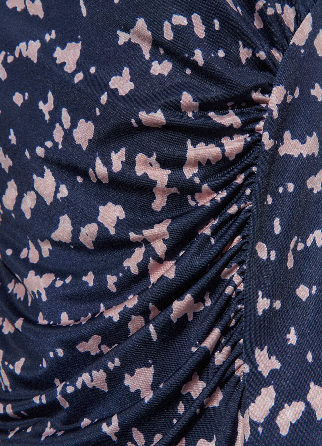 Dress : Navy Blue-36