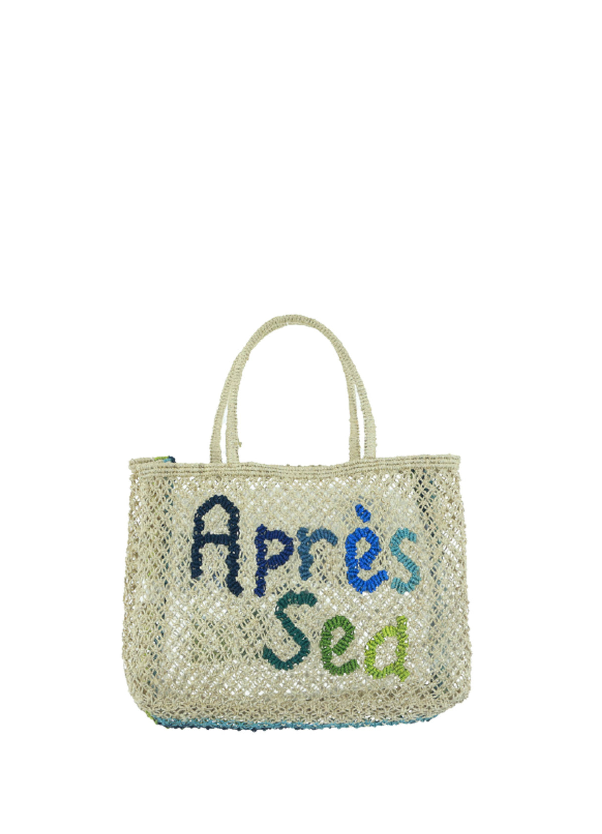 Small Apres Sea : Natural/Multi Blue