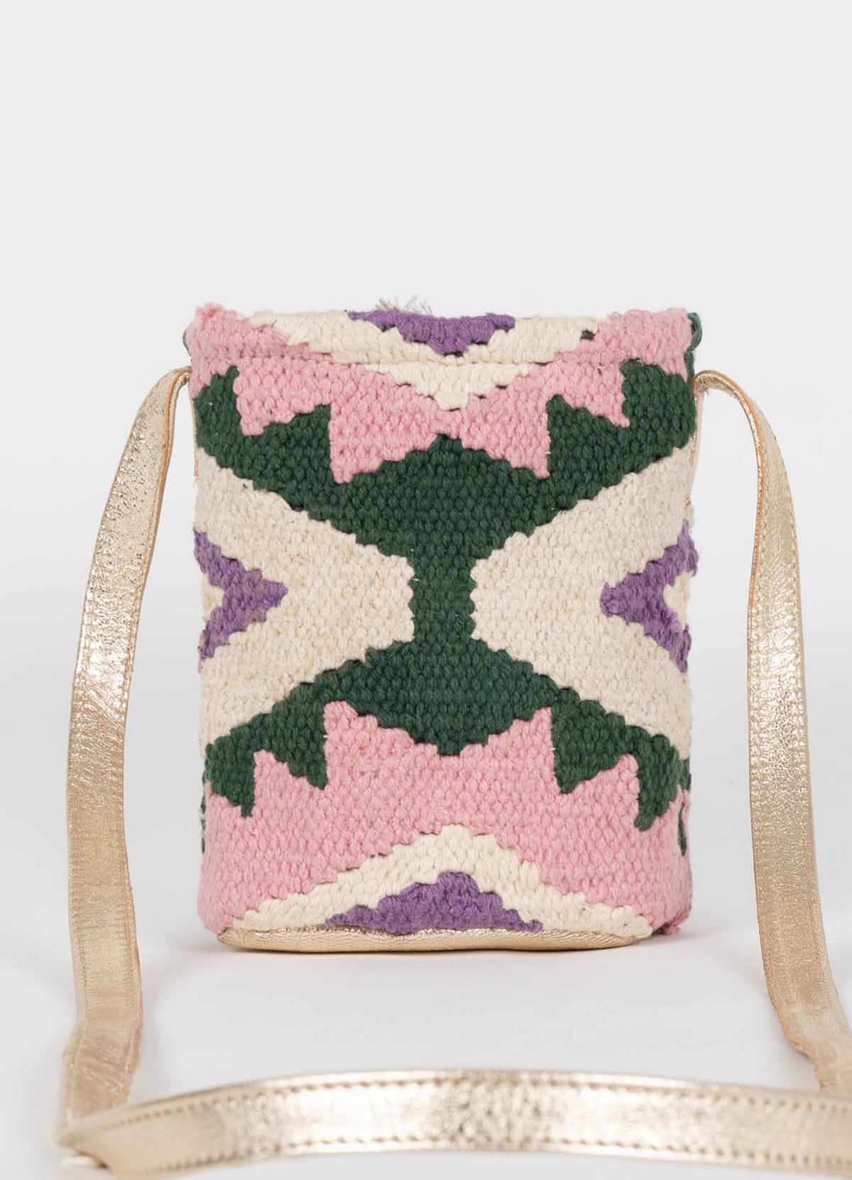 Habana Crossbody : Green/Lilac