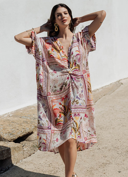 Kaftan : Multicolor