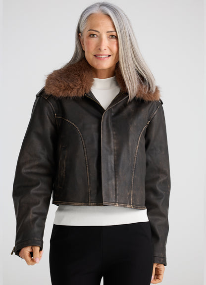 Rowan Jacket : Dark Brown