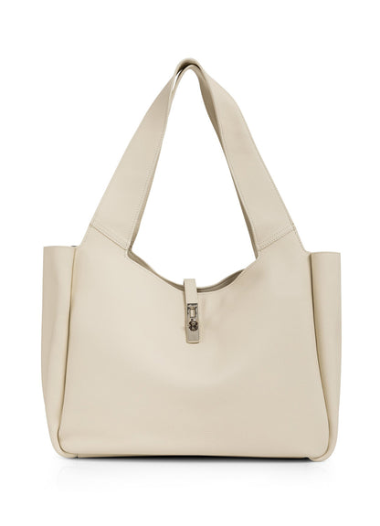 Leather Shopper : Kit Beige 99044