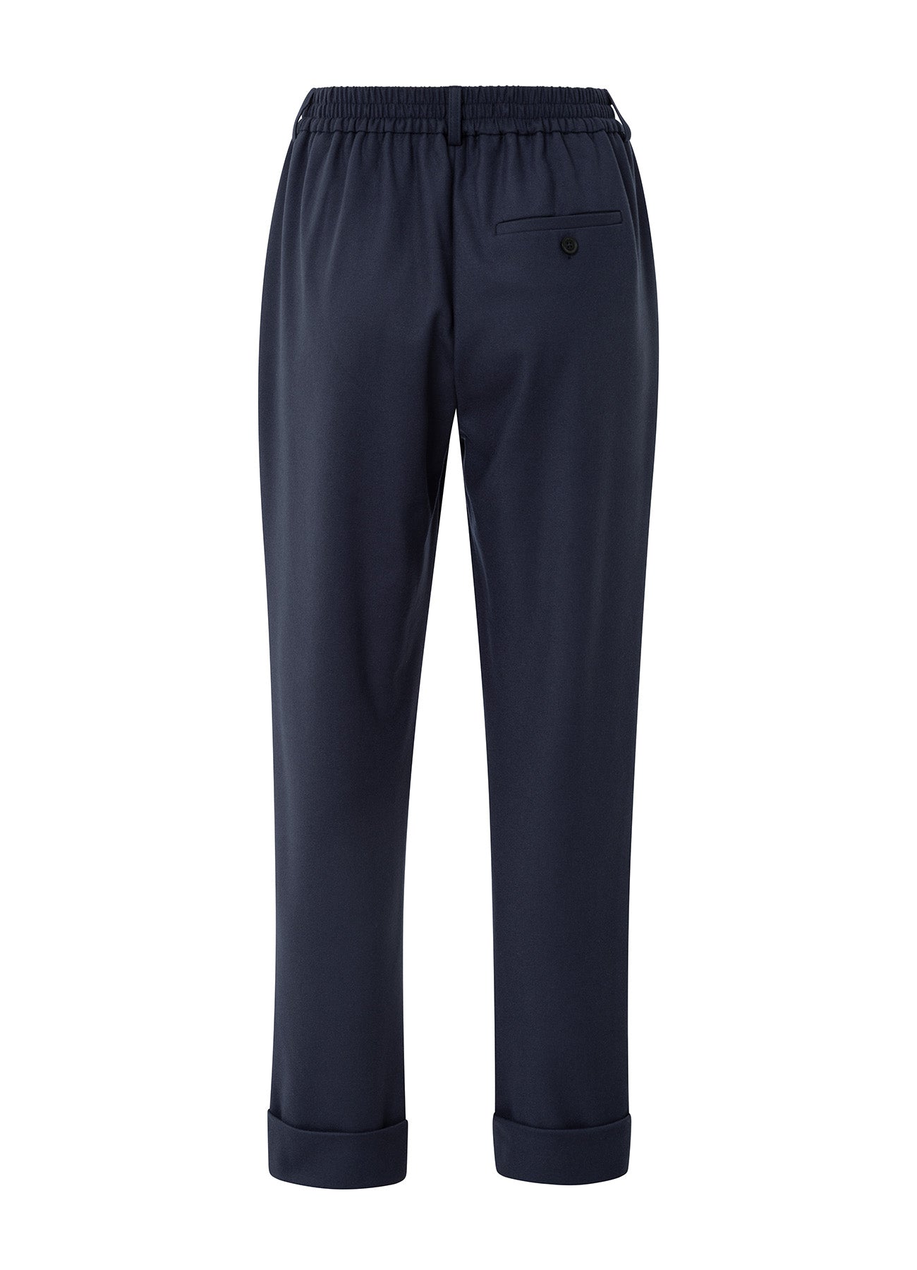 Pantalon With Elastic Waist : Inkwell Blue 94016
