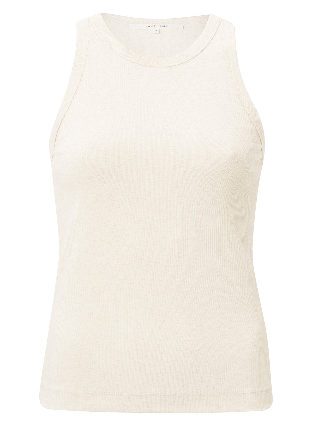 Rib Singlet : Nature Melange 99993