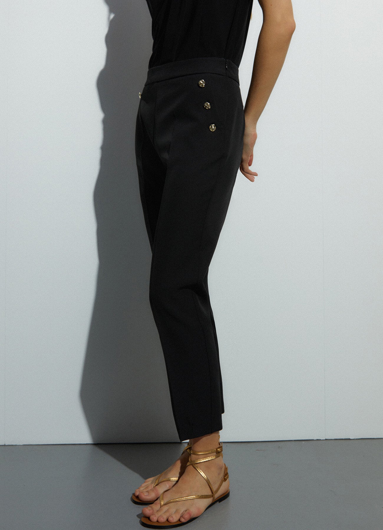 Trouser : Black-94
