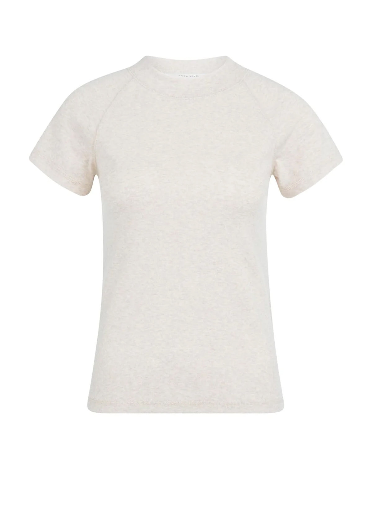 Jersey Melange Raglan Top : Kit Beige Melange 990442