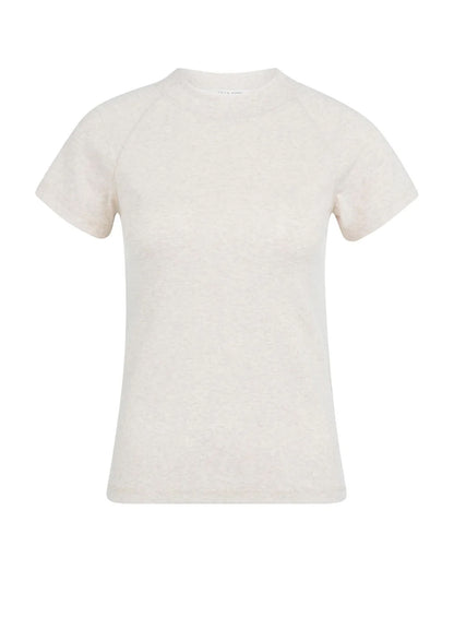 Jersey Melange Raglan Top : Kit Beige Melange 990442