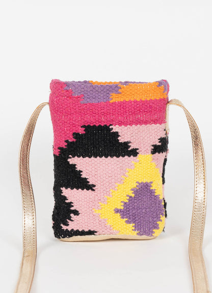 Habana Crossbody : Yellow/Pink
