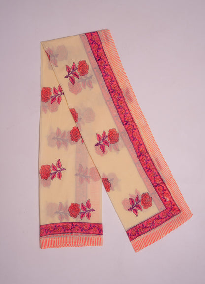 Fluor Sarongs : Mustard/Pink