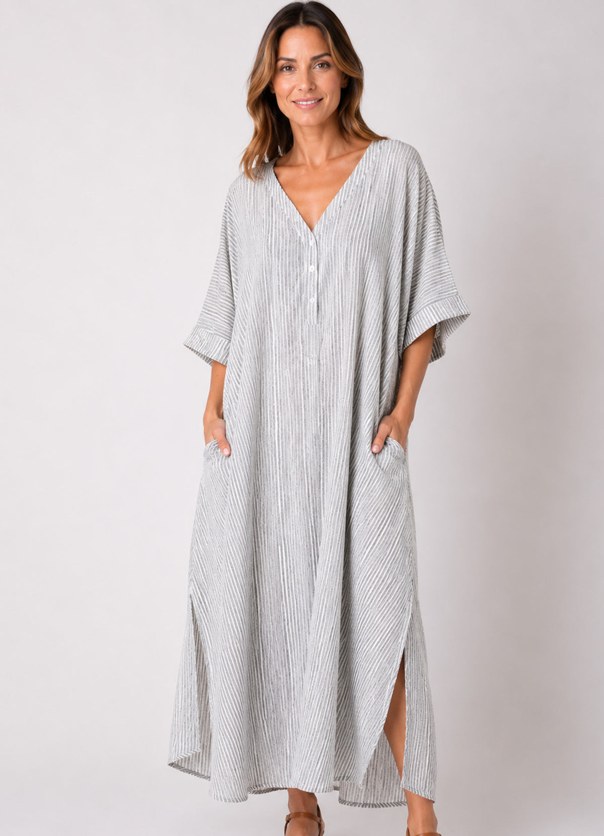 Robe Housse Longue Avec Poches : 0850 Vert Fonce