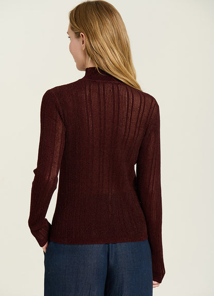 Sweater : 0000-Red Cocoa