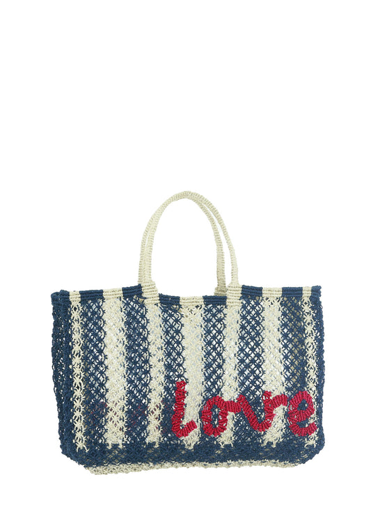 Lavinia Love : Natural/Dark Navy/Scarlet