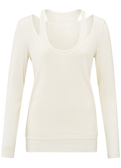 2 Piece Top : Off White 99983