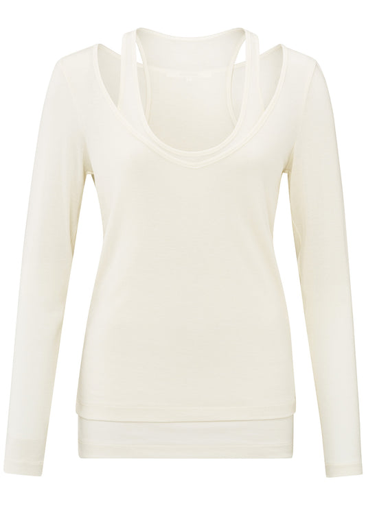 2 Piece Top : Off White 99983