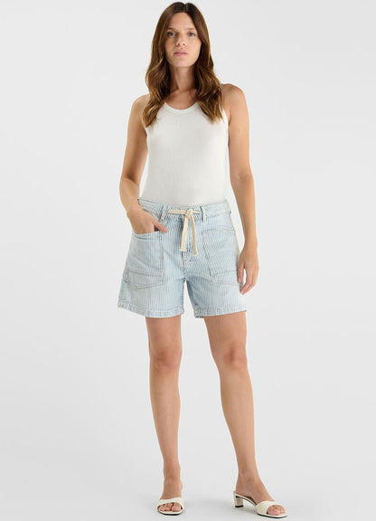 Short : Blue/Whit