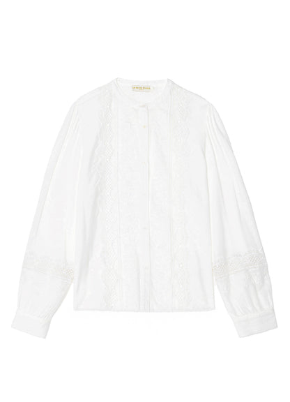 Blouse : 11-Ecru