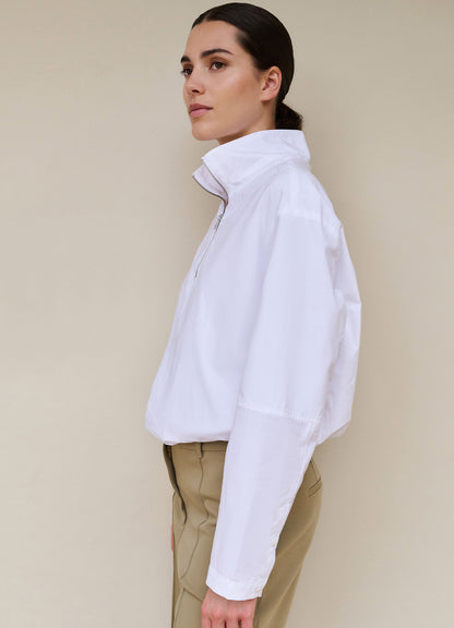 Balloon Top With Zipper : Pure White 00000