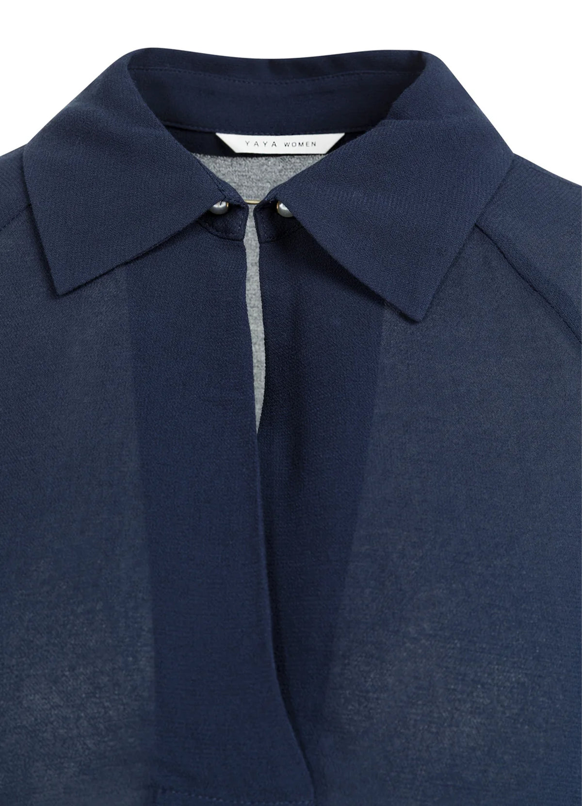 Short Sleeve Raglan Top With P : Navy Blazer Blue 93923